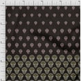 thumbnail image 1 of oneOone Polyester Lycra Black Fabric Leaves & Flower Panel Craft Projects Decor Fabric Printed By The Yard 56 Inch Wide, 1 of 3