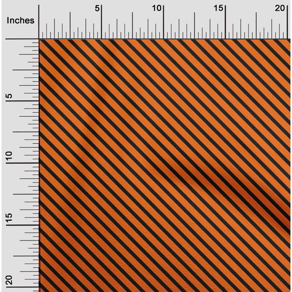 oneOone Polyester Lycra Black Fabric Stripes Diy Clothing Quilting Fabric Print Fabric By Yard 56 Inch Wide-1E