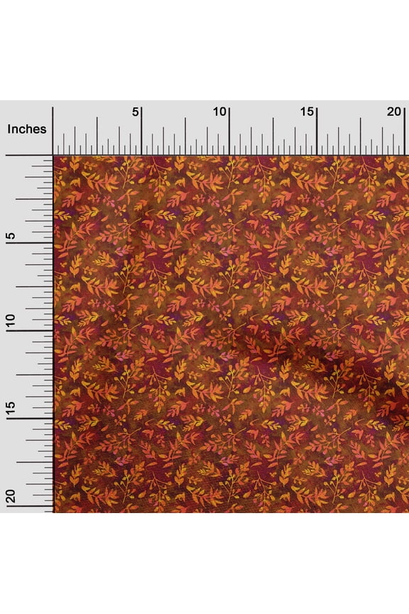 Polyester Lycra Brown Fabric Batik Dress Material Fabric Print Fabric By The Yard 56 Inch Wide - XC