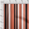 thumbnail image 1 of oneOone Polyester Lycra Dark Peach Fabric Stripes Diy Clothing Quilting Fabric Print Fabric By Yard 56 Inch Wide-PGY, 1 of 4