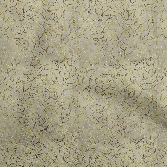 oneOone Polyester Lycra Dusty Gray Fabric Aian Batik Craft Projects Decor Fabric Printed By The Yard 56 Inch Wide