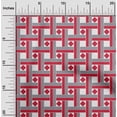 thumbnail image 1 of oneOone Polyester Lycra Fabric Diamond & Basketweave Geometric Printed Craft Fabric BTY 56 Inch Wide, 1 of 4