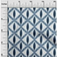 thumbnail image 1 of oneOone Polyester Lycra Fabric Diamond Ikat Printed Fabric 1 Yard 56 Inch Wide, 1 of 4