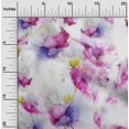 thumbnail image 1 of oneOone Polyester Lycra Fabric Flower Watercolor Print Sewing Fabric BTY 56 Inches Wide, 1 of 4