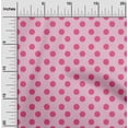 thumbnail image 1 of oneOone Polyester Lycra Fabric Polka Dots Print Sewing Fabric BTY 56 Inch Wide, 1 of 4