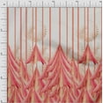 thumbnail image 1 of oneOone Polyester Lycra Fabric Stripe & Floral Panel Print Fabric By The Yard 56 Inch Wide, 1 of 3