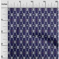 thumbnail image 1 of oneOone Polyester Lycra Fabric Stripe & Geometric Kasuri Decor Fabric Printed BTY 56 Inch Wide, 1 of 4