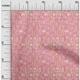 thumbnail image 1 of oneOone Polyester Lycra Fabric Stripe & Square Geometric Fabric Prints By Yard 56 Inch Wide, 1 of 4