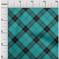 thumbnail image 1 of oneOone Polyester Lycra Fabric Tartan Check Print Fabric BTY 56 Inch Wide, 1 of 4