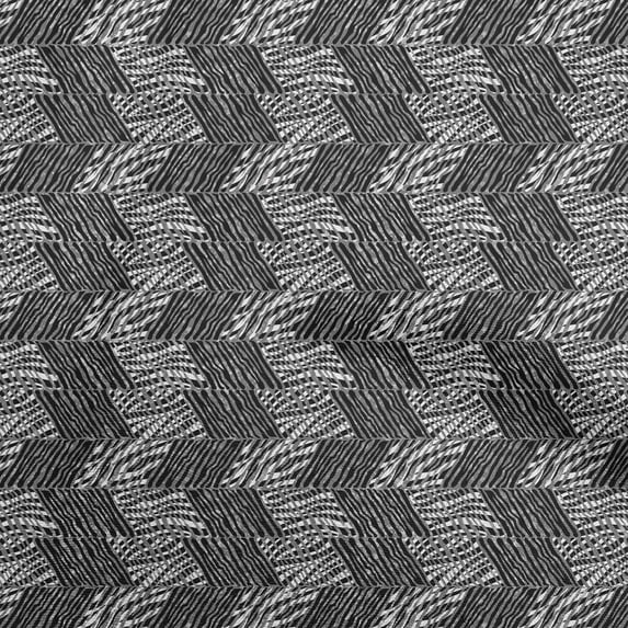 oneOone Polyester Lycra Gray Fabric Abstract Craft Projects Decor Fabric Printed By The Yard 56 Inch Wide