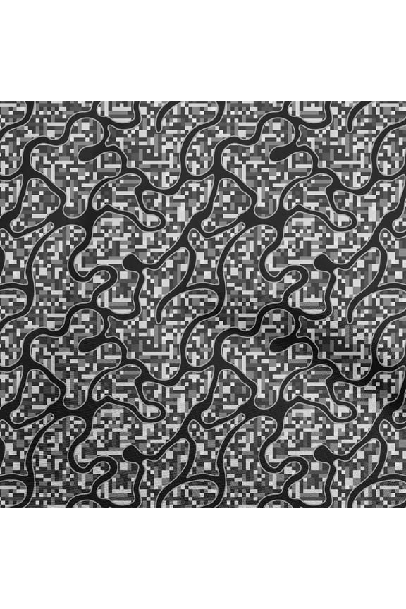 Polyester Lycra Gray Fabric Abstract Sewing Craft Projects Fabric Prints By Yard 56 Inch Wide