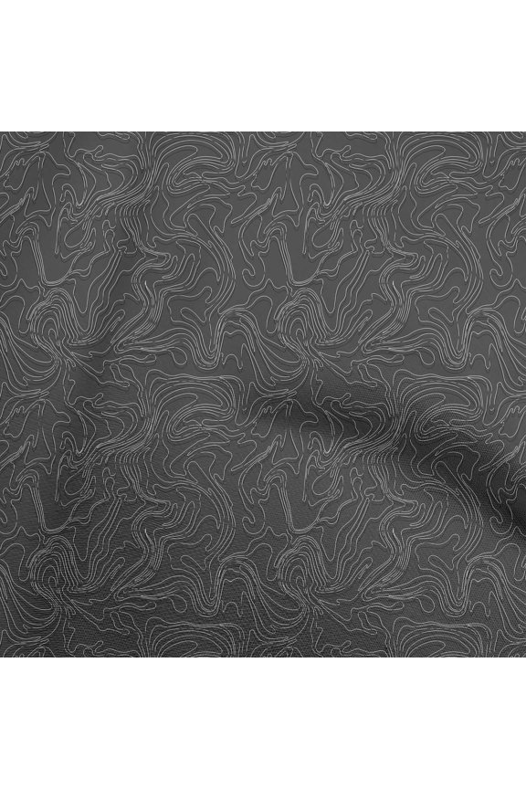Polyester Lycra Gray Fabric Abstract Sewing Craft Projects Fabric Prints By Yard 56 Inch Wide