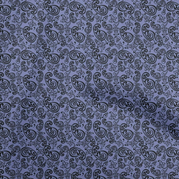oneOone Polyester Lycra Grayish Purple Fabric Block Quilting Supplies Print Sewing Fabric By The Yard 56 Inch Wide