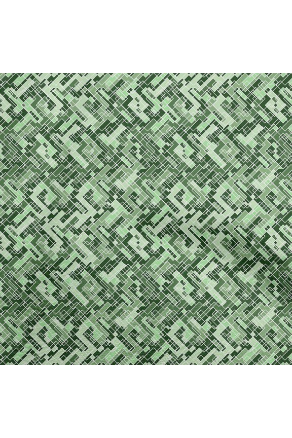 Polyester Lycra Green Fabric Abstract Sewing Craft Projects Fabric Prints By Yard 56 Inch Wide