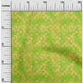 thumbnail image 1 of oneOone Polyester Lycra Green Fabric Batik Craft Projects Decor Fabric Printed By The Yard 56 Inch Wide - 9O, 1 of 4