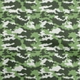 thumbnail image 1 of oneOone Polyester Lycra Green Fabric Camouflage Sewing Material Print Fabric By The Yard 56 Inch Wide, 1 of 4