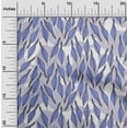 thumbnail image 1 of oneOone Polyester Lycra Lavender Blue Fabric Leaves Quilting Supplies Print Sewing Fabric By The Yard 56 Inch Wide-VKA, 1 of 4