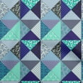thumbnail image 1 of oneOone Polyester Lycra Light Blue Fabric Quilt Patchwork Fabric For Sewing Printed Craft Fabric By The Yard 56 Inch Wide, 1 of 1