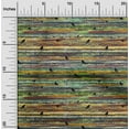 thumbnail image 1 of oneOone Polyester Lycra Light Green Fabric Bird & Stripe Texture Craft Projects Decor Fabric Printed By The Yard 56 Inch Wide, 1 of 4