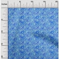 thumbnail image 1 of oneOone Polyester Lycra Medium Blue Fabric Batik Craft Projects Decor Fabric Printed By The Yard 56 Inch Wide, 1 of 4