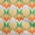 thumbnail image 1 of oneOone Polyester Lycra Mint Green Fabric Ikat Craft Projects Decor Fabric Printed By The Yard 56 Inch Wide, 1 of 1