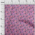 thumbnail image 1 of oneOone Polyester Lycra Pink Fabric Batik Dress Material Fabric Print Fabric By The Yard 56 Inch Wide - RE, 1 of 4