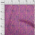 thumbnail image 1 of oneOone Polyester Lycra Purple Fabric Batik Sewing Material Print Fabric By The Yard 56 Inch Wide, 1 of 4