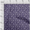 thumbnail image 1 of oneOone Polyester Lycra Purple Fabric Florals Craft Projects Decor Fabric Printed By The Yard 56 Inch Wide, 1 of 4