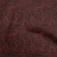 thumbnail image 1 of oneOone Polyester Lycra Red Fabric Abstract Fabric For Sewing Printed Craft Fabric By The Yard 56 Inch Wide, 1 of 4