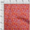thumbnail image 1 of oneOone Polyester Lycra Red Fabric Batik Sewing Craft Projects Fabric Prints By Yard 56 Inch Wide, 1 of 4