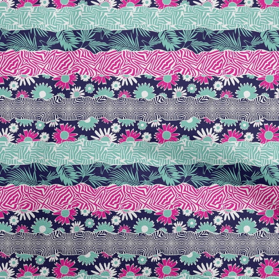 oneOone Polyester Lycra Wine Fabric Floral Fabric For Sewing Printed Craft Fabric By The Yard 56 Inch Wide