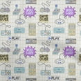 thumbnail image 1 of oneOone Polyester Spandex Beige Fabric Game Video Game Craft Projects Decor Fabric Printed By The Yard 56 Inch Wide, 1 of 1