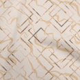 thumbnail image 1 of oneOone Polyester Spandex Beige Fabric Geometric Craft Projects Decor Fabric Printed By The Yard 56 Inch Wide, 1 of 4