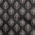 thumbnail image 1 of oneOone Polyester Spandex Black Fabric Asian Block Diy Clothing Quilting Fabric Print Fabric By Yard 56 Inch Wide, 1 of 5
