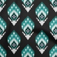 thumbnail image 1 of oneOone Polyester Spandex Black Fabric Asian Ikat Quilting Supplies Print Sewing Fabric By The Yard 56 Inch Wide, 1 of 4