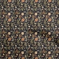 thumbnail image 1 of oneOone Polyester Spandex Black Fabric Batik Fabric For Sewing Printed Craft Fabric By The Yard 56 Inch Wide, 1 of 5