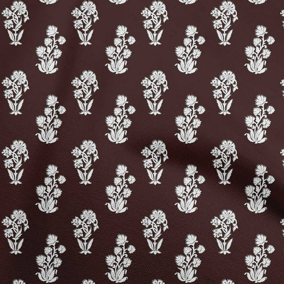 oneOone Polyester Spandex Black Fabric Block Sewing Fabric By The Yard Printed Diy Clothing Sewing Supplies 56 Inch Wide-5M