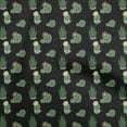 thumbnail image 1 of oneOone Polyester Spandex Black Fabric Cactus Sewing Material Print Fabric By The Yard 56 Inch Wide, 1 of 5