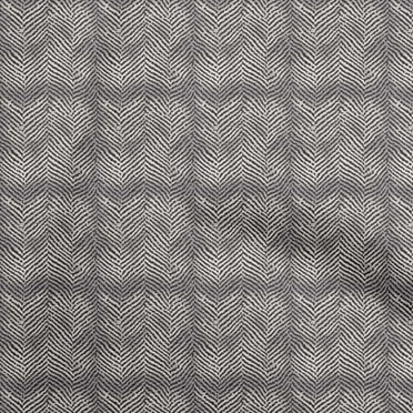 oneOone Polyester Spandex Black Fabric Chevron Sewing Craft Projects Fabric Prints By Yard 56 Inch Wide