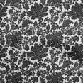 thumbnail image 1 of oneOone Polyester Spandex Black Fabric Damask Fabric For Sewing Printed Craft Fabric By The Yard 56 Inch Wide, 1 of 4