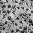 thumbnail image 1 of oneOone Polyester Spandex Black Fabric Florals Craft Projects Decor Fabric Printed By The Yard 56 Inch Wide, 1 of 4