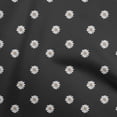 thumbnail image 1 of oneOone Polyester Spandex Black Fabric Florals Diy Clothing Quilting Fabric Print Fabric By Yard 56 Inch Wide-SS, 1 of 1