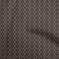 thumbnail image 1 of oneOone Polyester Spandex Black Fabric Geometric Craft Projects Decor Fabric Printed By The Yard 56 Inch Wide, 1 of 4