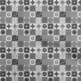 thumbnail image 1 of oneOone Polyester Spandex Black Fabric Geometric Dress Material Fabric Print Fabric By The Yard 56 Inch Wide, 1 of 1