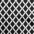 thumbnail image 1 of oneOone Polyester Spandex Black Fabric Geometric Sewing Craft Projects Fabric Prints By Yard 56 Inch Wide, 1 of 5