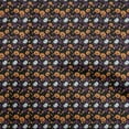 thumbnail image 1 of oneOone Polyester Spandex Black Fabric Halloween Sewing Fabric By The Yard Printed Diy Clothing Sewing Supplies 56 Inch Wide, 1 of 4