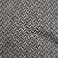 thumbnail image 1 of oneOone Polyester Spandex Black Fabric Herringbone Pattern Sewing Material Print Fabric By The Yard 56 Inch Wide, 1 of 4