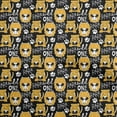 thumbnail image 1 of oneOone Polyester Spandex Black Fabric Kids Animal Dress Material Fabric Print Fabric By The Yard 56 Inch Wide, 1 of 4