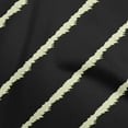 thumbnail image 1 of oneOone Polyester Spandex Black Fabric Stripe Craft Projects Decor Fabric Printed By The Yard 56 Inch Wide, 1 of 6