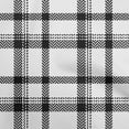thumbnail image 1 of oneOone Polyester Spandex Black Fabric Tartan Fabric For Sewing Printed Craft Fabric By The Yard 56 Inch Wide, 1 of 4